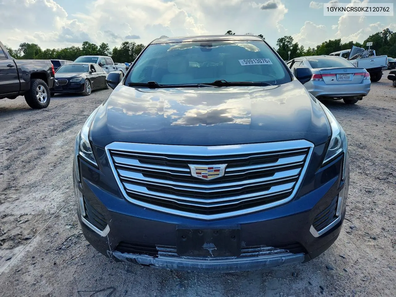 2019 Cadillac Xt5 Luxury VIN: 1GYKNCRS0KZ120762 Lot: 59913076