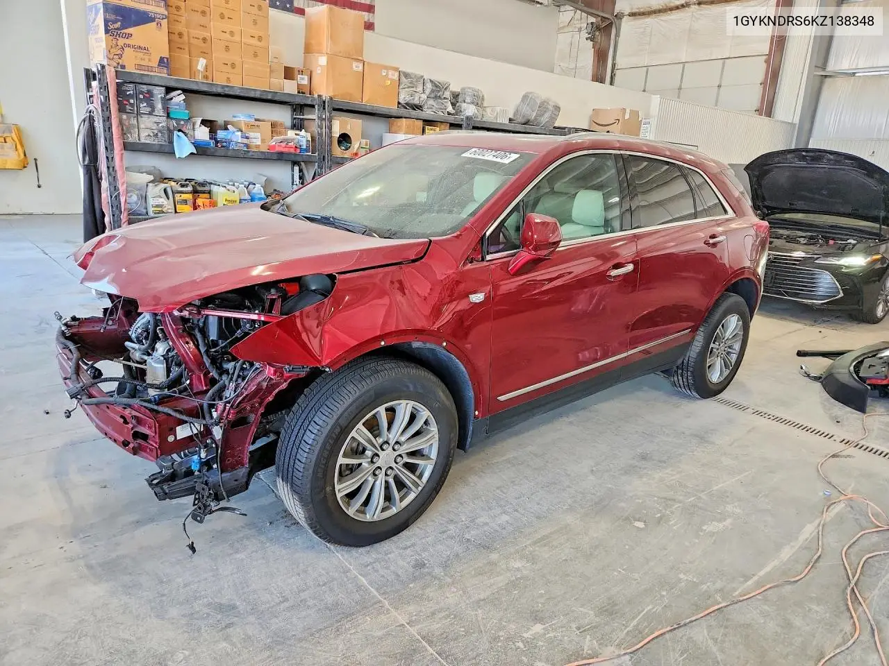 2019 Cadillac Xt5 Luxury VIN: 1GYKNDRS6KZ138348 Lot: 60027406