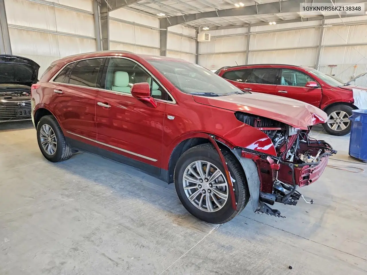 2019 Cadillac Xt5 Luxury VIN: 1GYKNDRS6KZ138348 Lot: 60027406