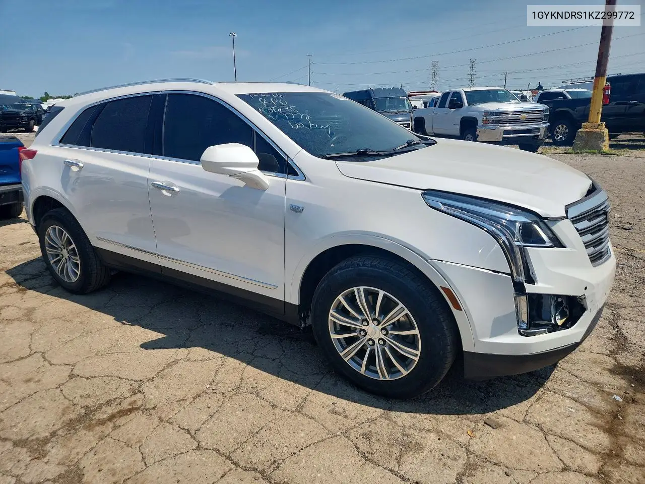 2019 Cadillac Xt5 Luxury VIN: 1GYKNDRS1KZ299772 Lot: 60643926
