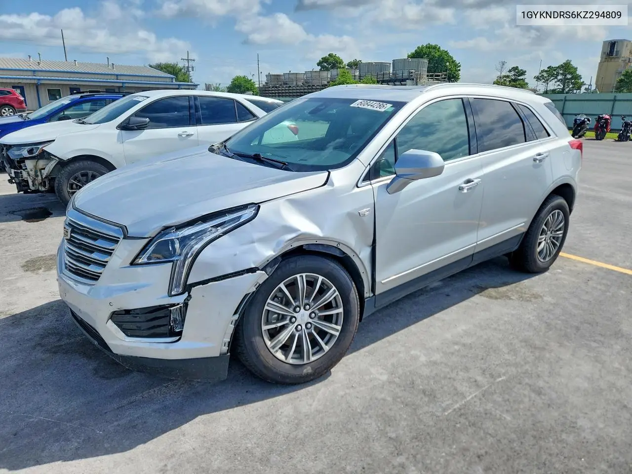 2019 Cadillac Xt5 Luxury VIN: 1GYKNDRS6KZ294809 Lot: 60844286