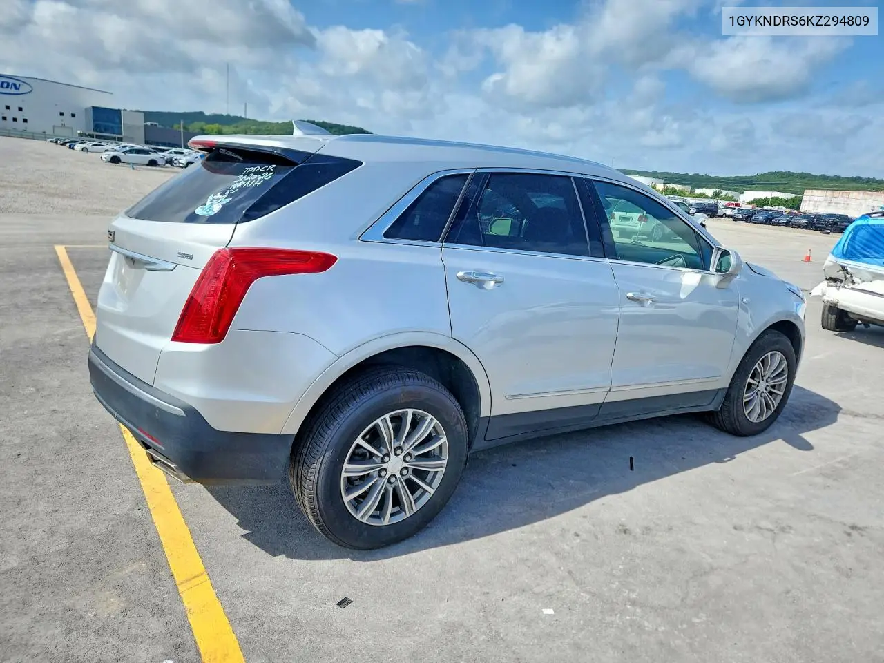 2019 Cadillac Xt5 Luxury VIN: 1GYKNDRS6KZ294809 Lot: 60844286