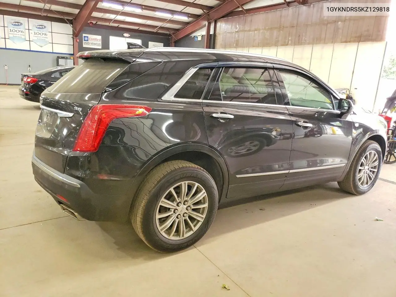 2019 Cadillac Xt5 Luxury VIN: 1GYKNDRS5KZ129818 Lot: 61102126