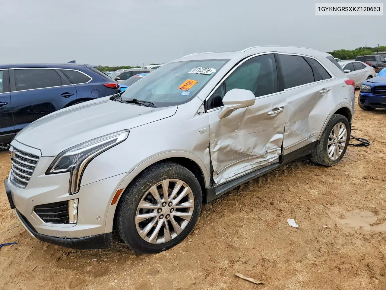 2019 Cadillac Xt5 Platinum VIN: 1GYKNGRSXKZ120663 Lot: 61152296