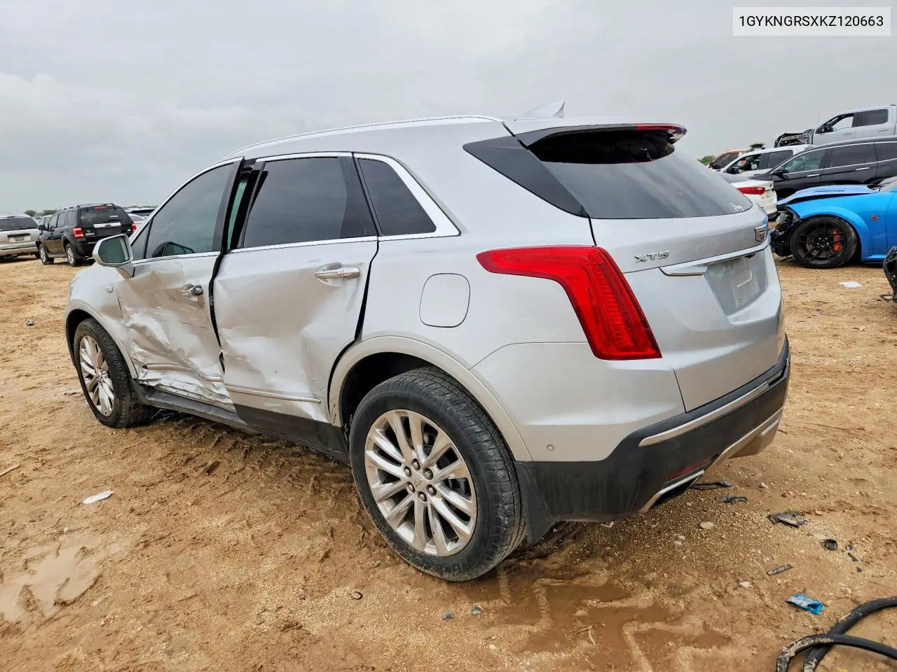 2019 Cadillac Xt5 Platinum VIN: 1GYKNGRSXKZ120663 Lot: 61152296