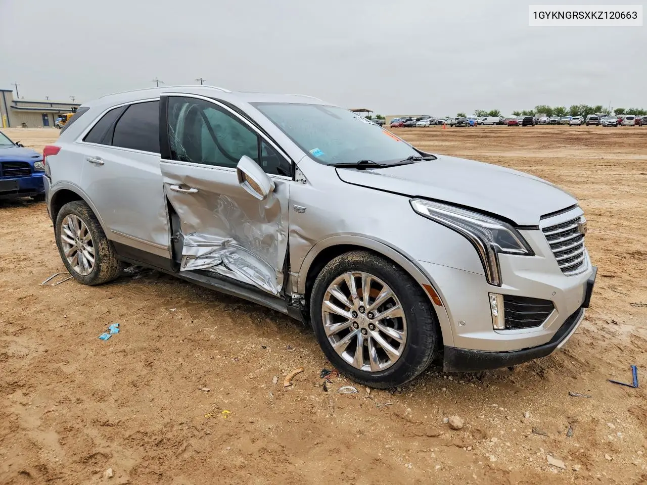 2019 Cadillac Xt5 Platinum VIN: 1GYKNGRSXKZ120663 Lot: 61152296