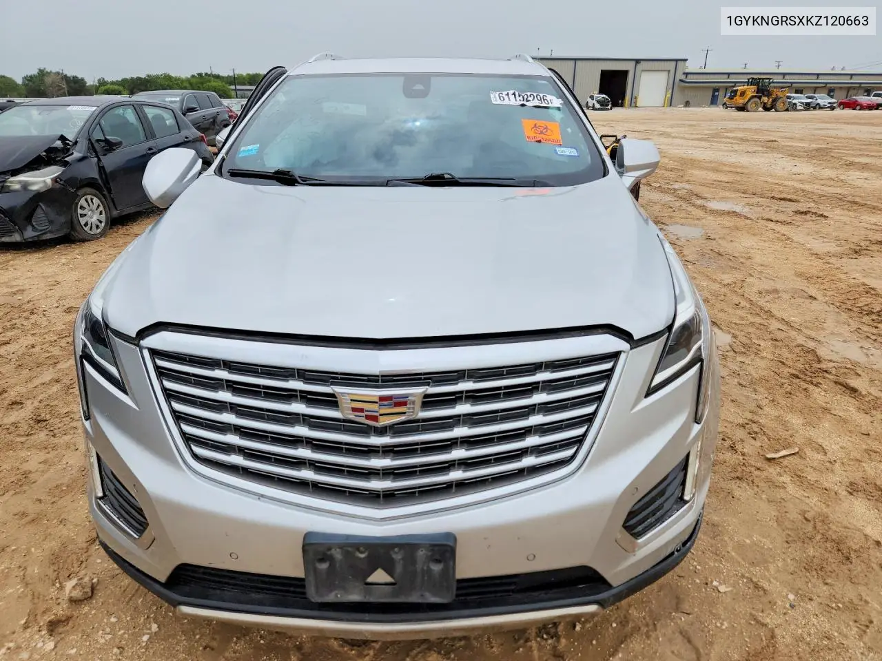 2019 Cadillac Xt5 Platinum VIN: 1GYKNGRSXKZ120663 Lot: 61152296