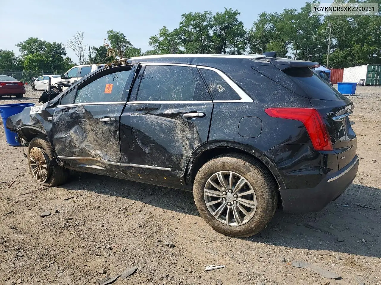 2019 Cadillac Xt5 Luxury VIN: 1GYKNDRSXKZ290231 Lot: 61245226