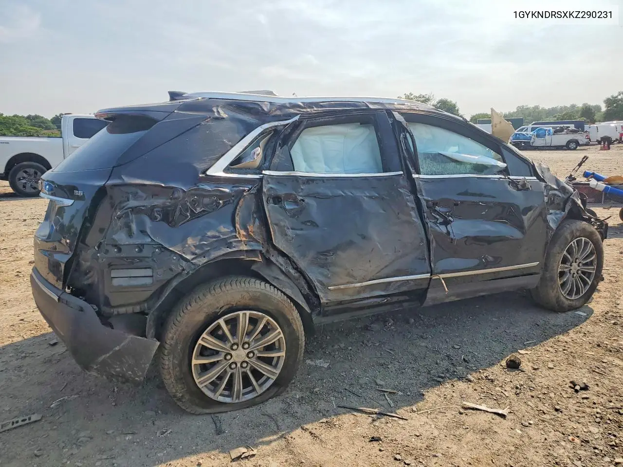 2019 Cadillac Xt5 Luxury VIN: 1GYKNDRSXKZ290231 Lot: 61245226