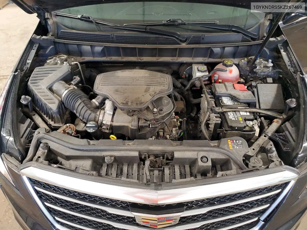 2019 Cadillac Xt5 Luxury VIN: 1GYKNDRS5KZ267469 Lot: 61869636
