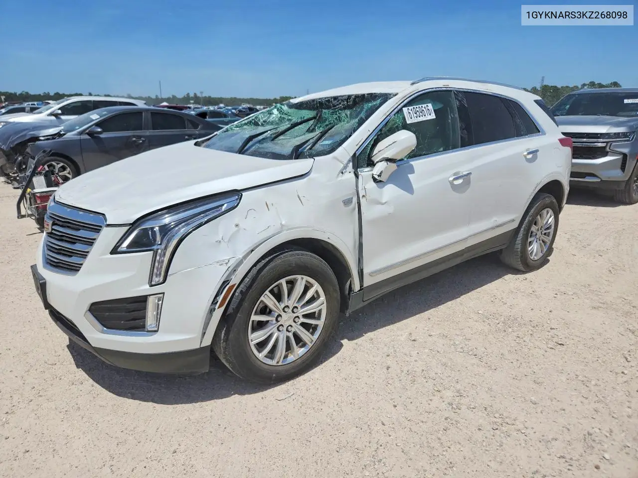 2019 Cadillac Xt5 VIN: 1GYKNARS3KZ268098 Lot: 61959616