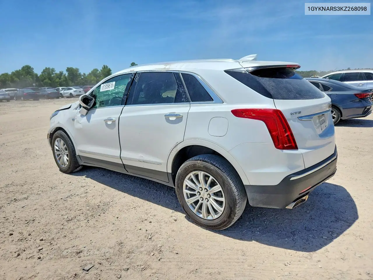 2019 Cadillac Xt5 VIN: 1GYKNARS3KZ268098 Lot: 61959616