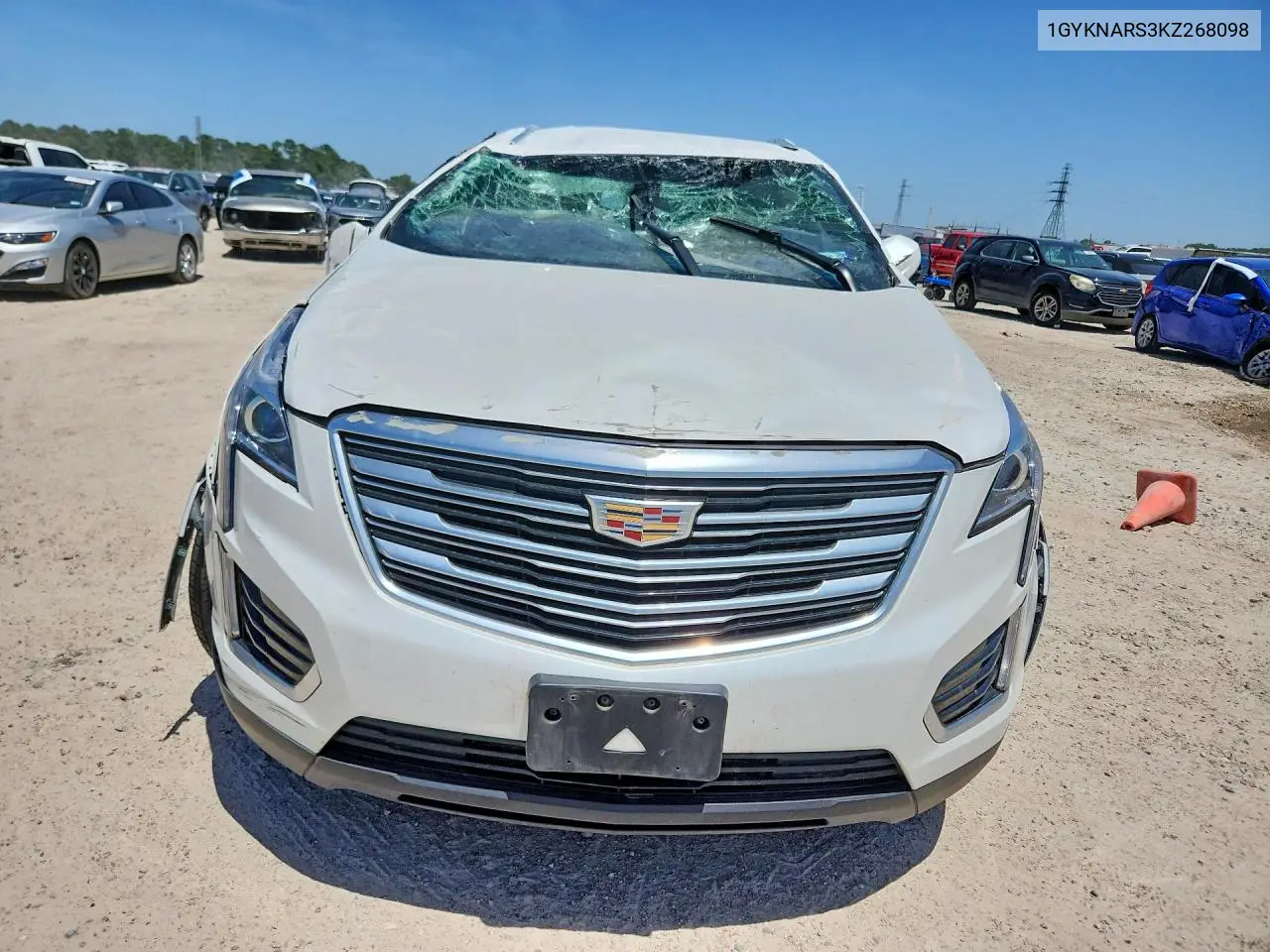 2019 Cadillac Xt5 VIN: 1GYKNARS3KZ268098 Lot: 61959616