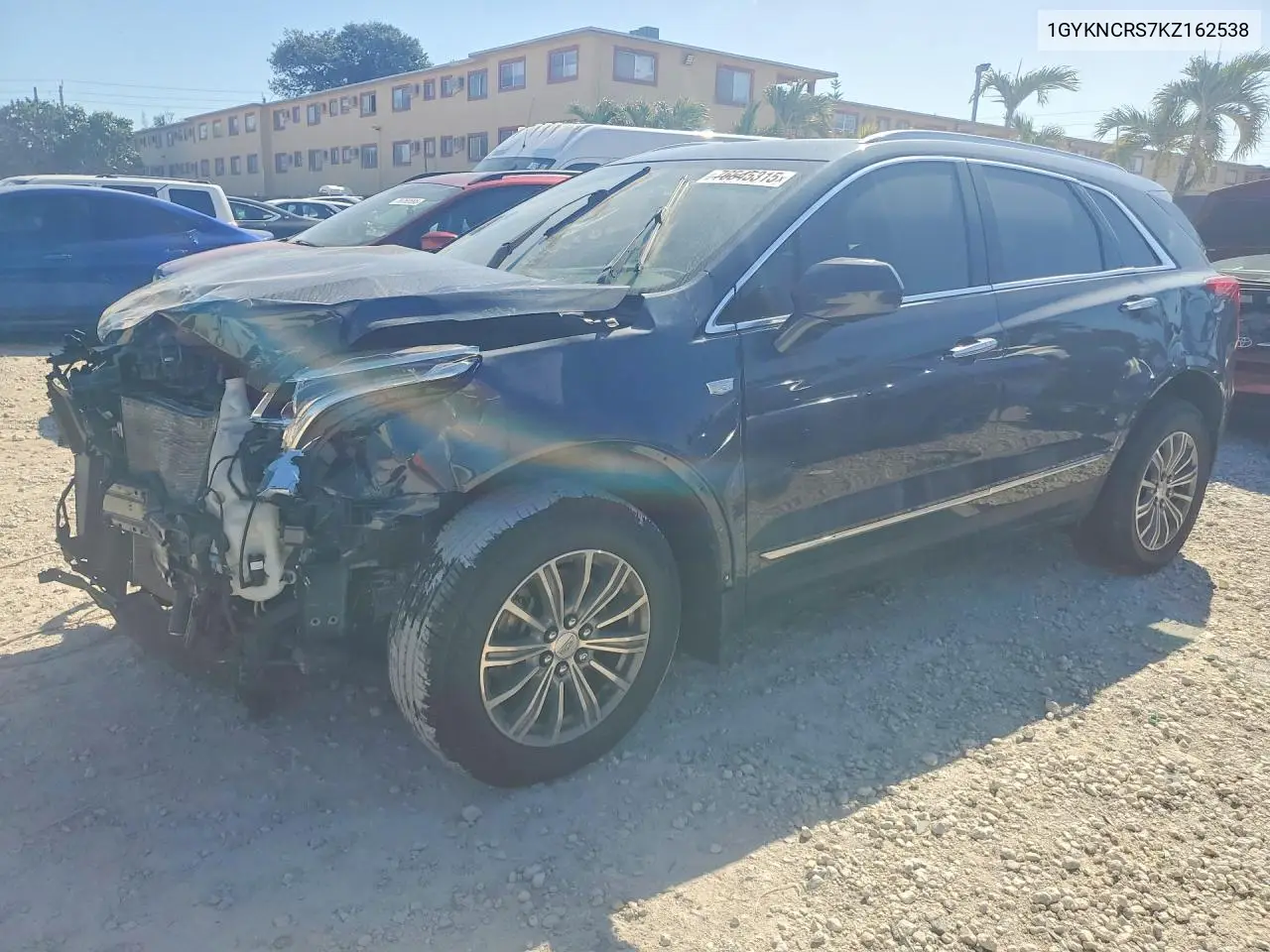 1GYKNCRS7KZ162538 2019 Cadillac Xt5 Luxury