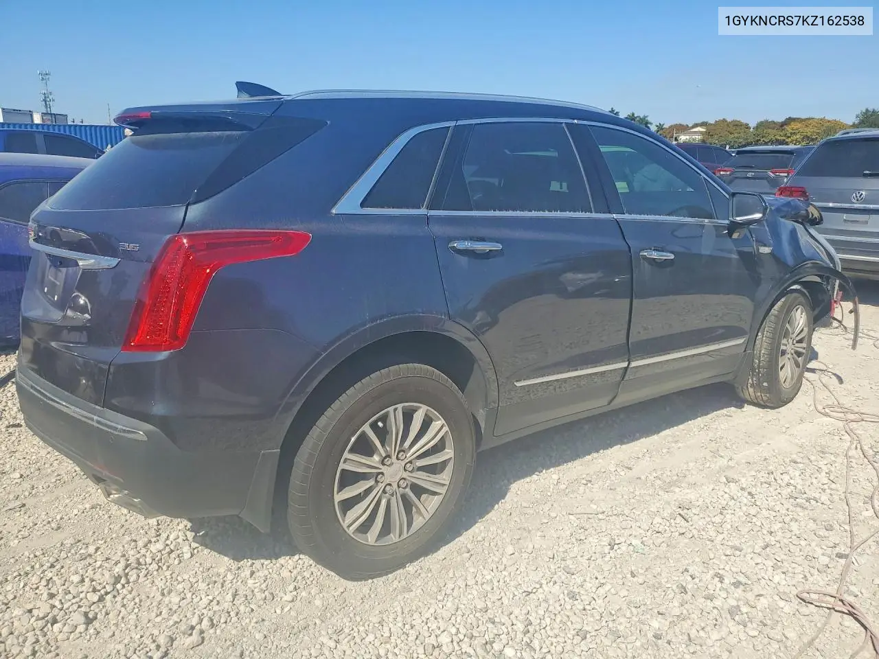 1GYKNCRS7KZ162538 2019 Cadillac Xt5 Luxury
