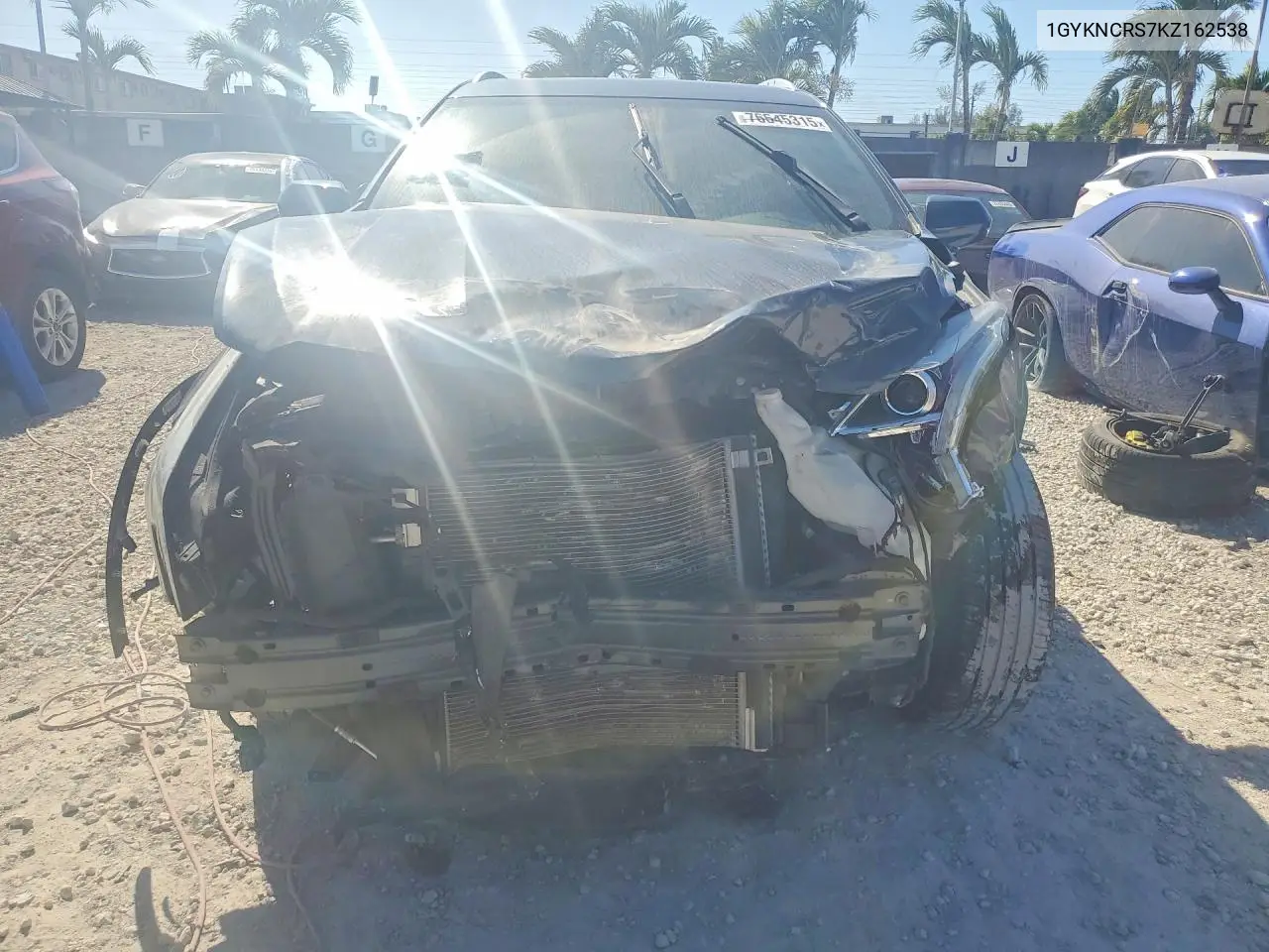 1GYKNCRS7KZ162538 2019 Cadillac Xt5 Luxury