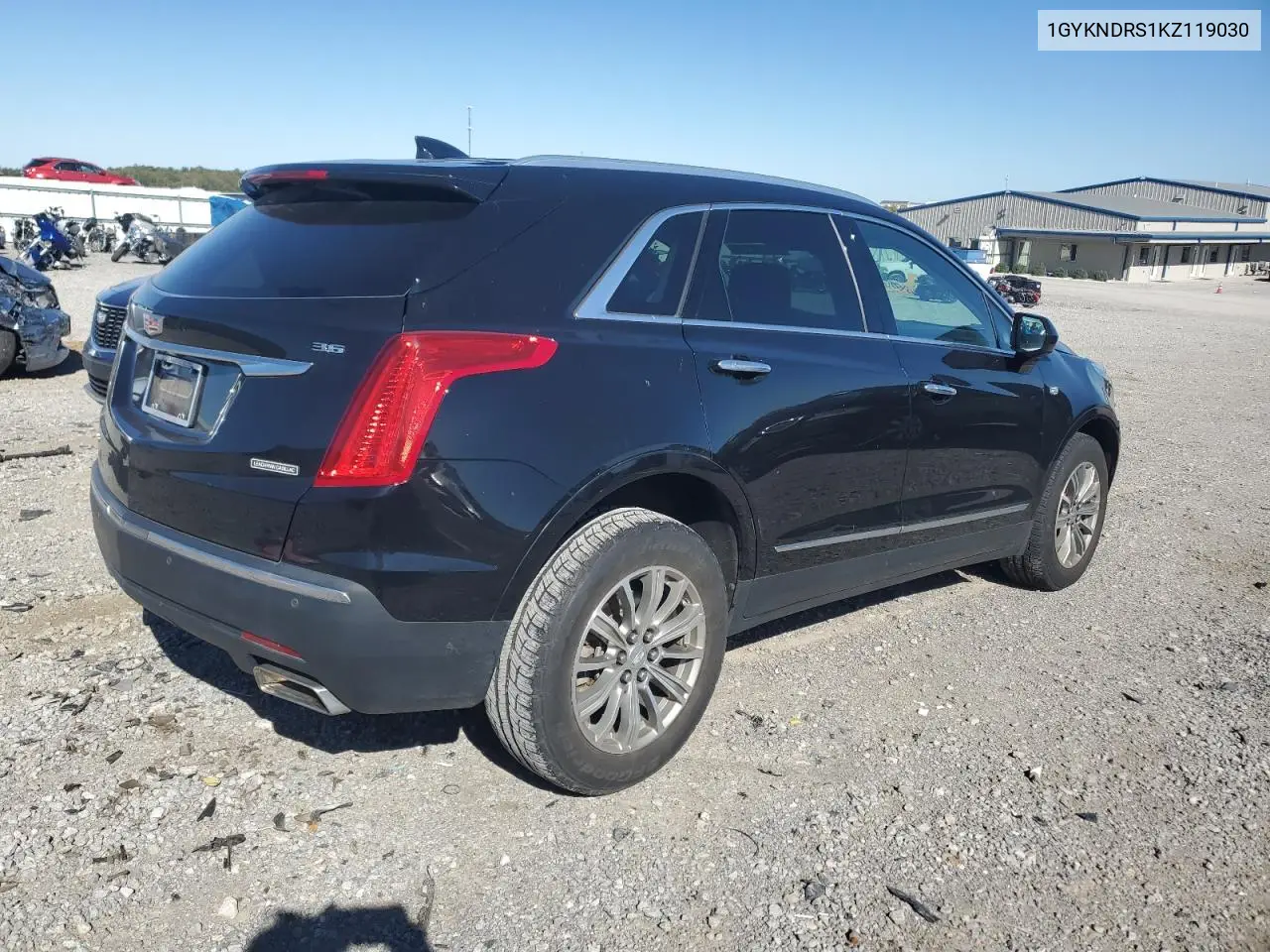 1GYKNDRS1KZ119030 2019 Cadillac Xt5 Luxury