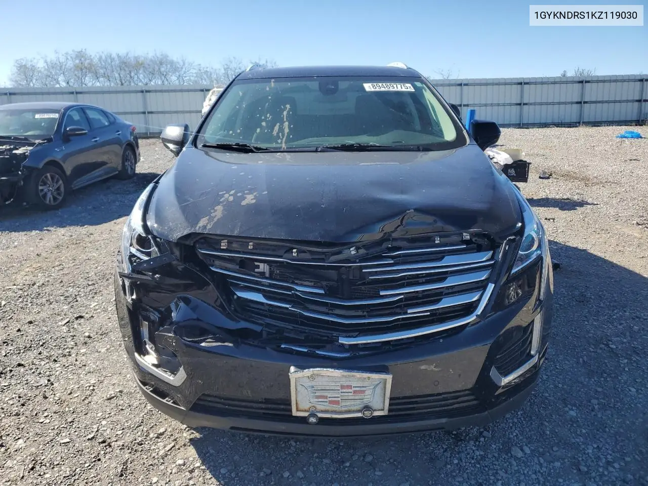 1GYKNDRS1KZ119030 2019 Cadillac Xt5 Luxury