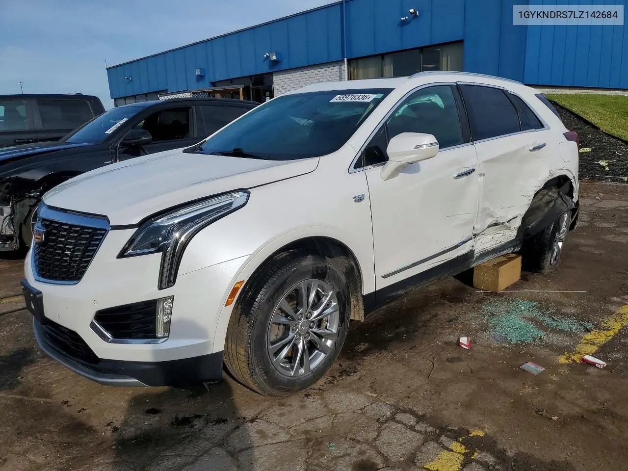 2020 Cadillac Xt5 Premium Luxury VIN: 1GYKNDRS7LZ142684 Lot: 58976336