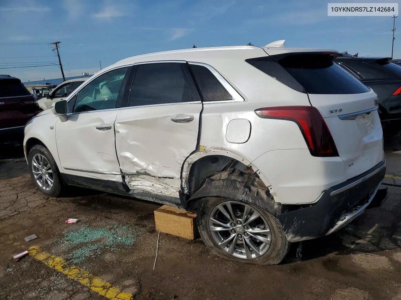 2020 Cadillac Xt5 Premium Luxury VIN: 1GYKNDRS7LZ142684 Lot: 58976336