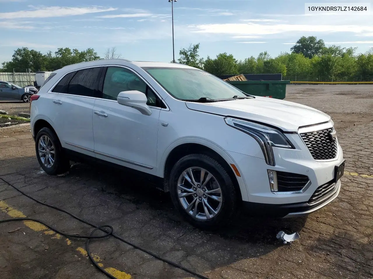 2020 Cadillac Xt5 Premium Luxury VIN: 1GYKNDRS7LZ142684 Lot: 58976336