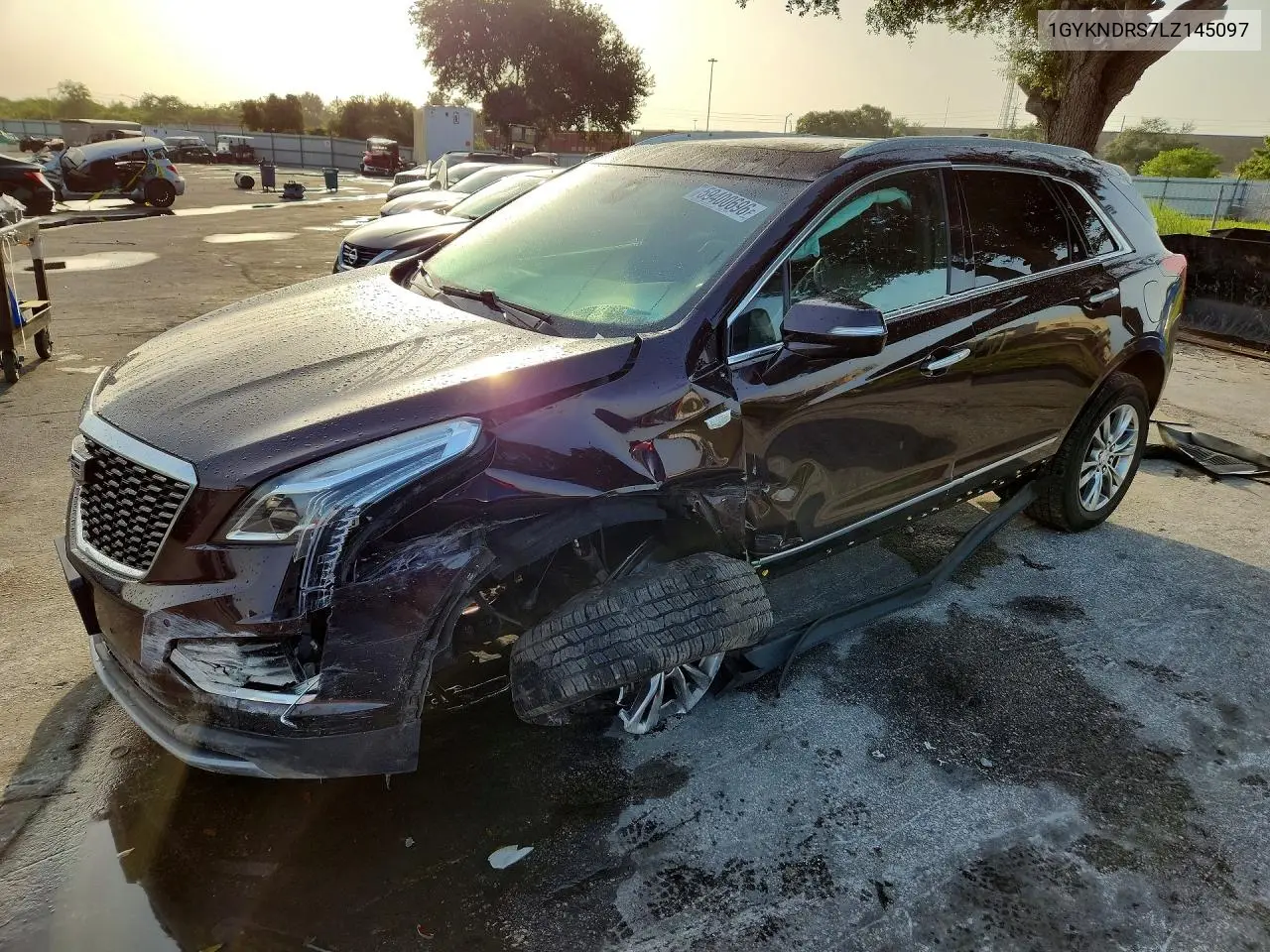 2020 Cadillac Xt5 Premium Luxury VIN: 1GYKNDRS7LZ145097 Lot: 59400696