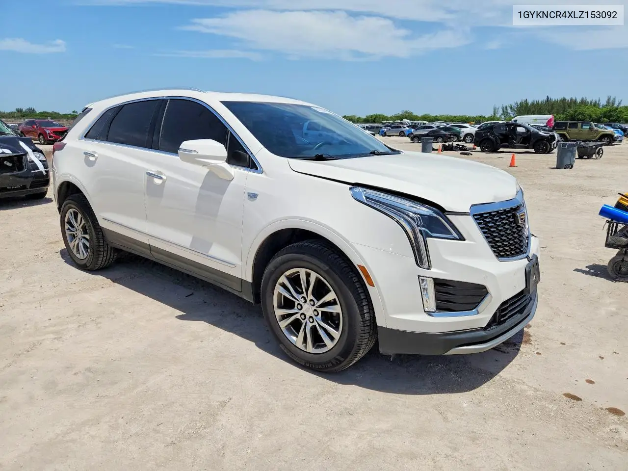 2020 Cadillac Xt5 Premium Luxury VIN: 1GYKNCR4XLZ153092 Lot: 61038616