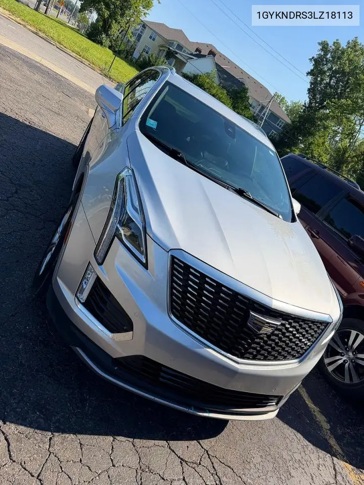 2020 Cadillac Xt5 Premium Luxury VIN: 1GYKNDRS3LZ18113 Lot: 62441906