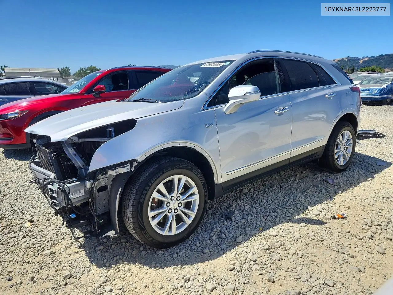 2020 Cadillac Xt5 Luxury VIN: 1GYKNAR43LZ223777 Lot: 85985685