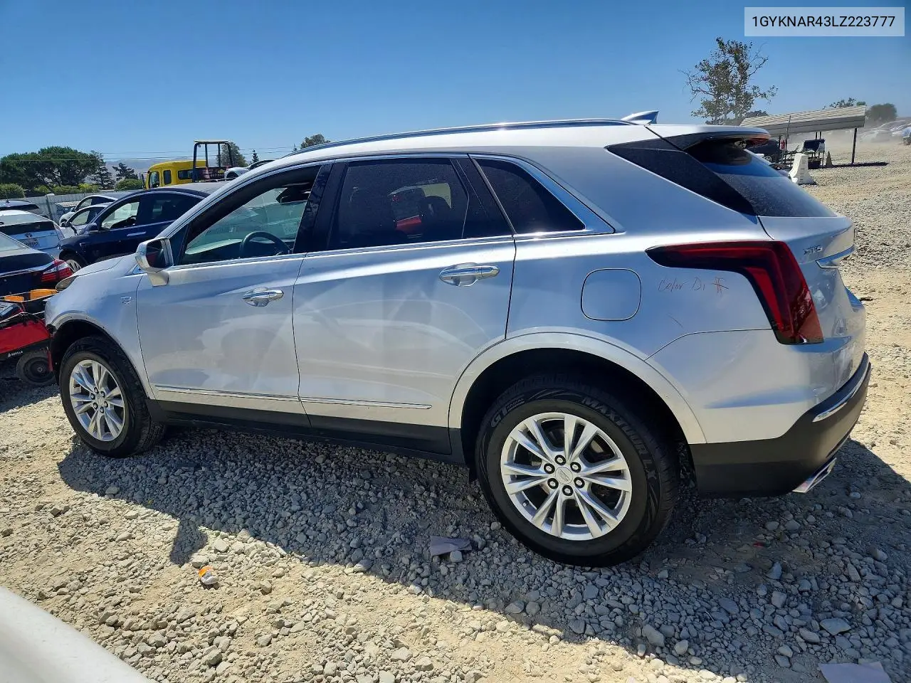 2020 Cadillac Xt5 Luxury VIN: 1GYKNAR43LZ223777 Lot: 85985685