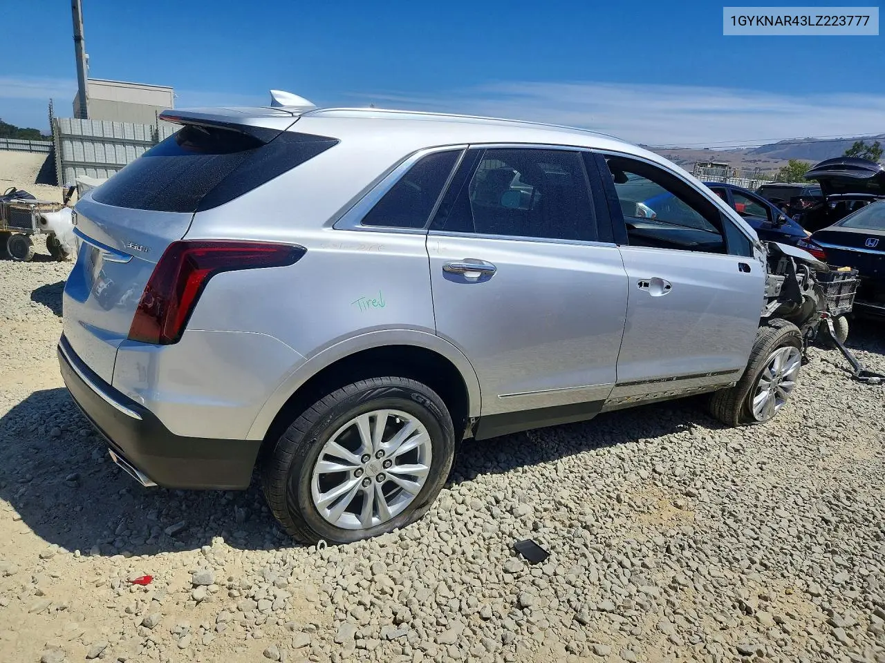 2020 Cadillac Xt5 Luxury VIN: 1GYKNAR43LZ223777 Lot: 85985685