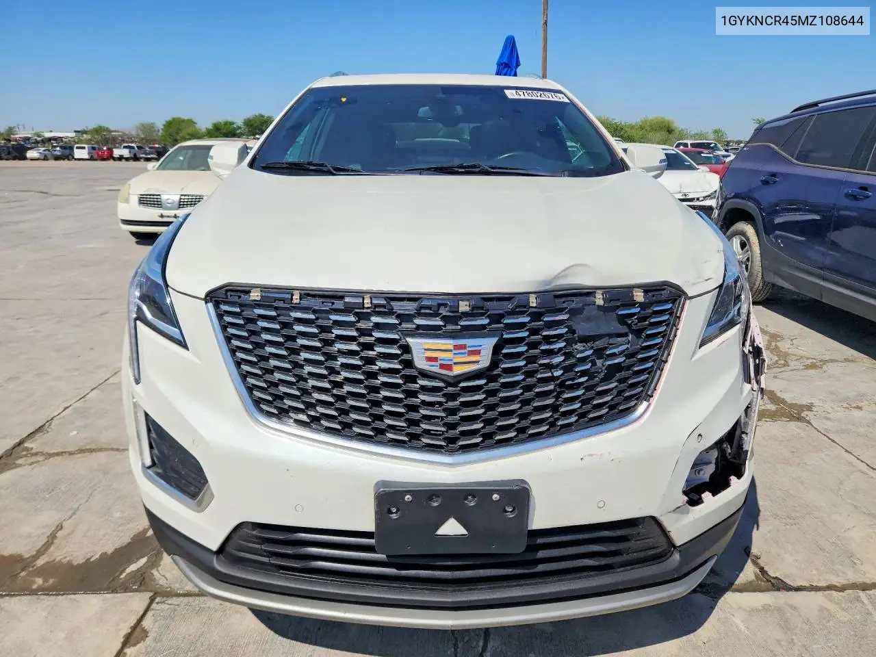 2021 Cadillac Xt5 Premium Luxury VIN: 1GYKNCR45MZ108644 Lot: 47802676