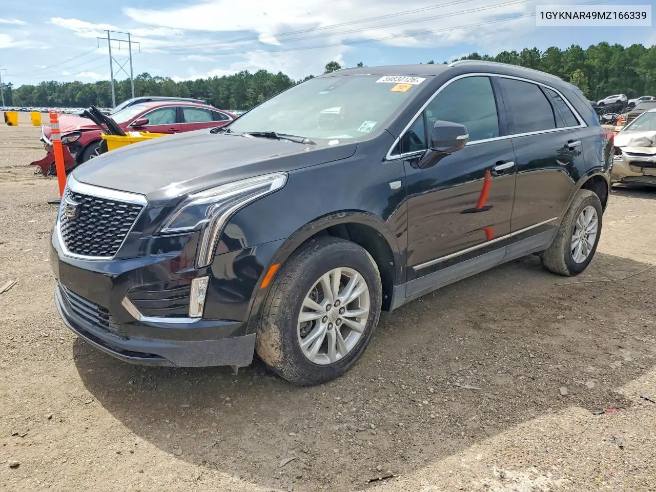 2021 Cadillac Xt5 Luxury VIN: 1GYKNAR49MZ166339 Lot: 59830126