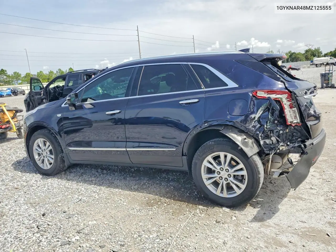 2021 Cadillac Xt5 Luxury VIN: 1GYKNAR48MZ125555 Lot: 60649786