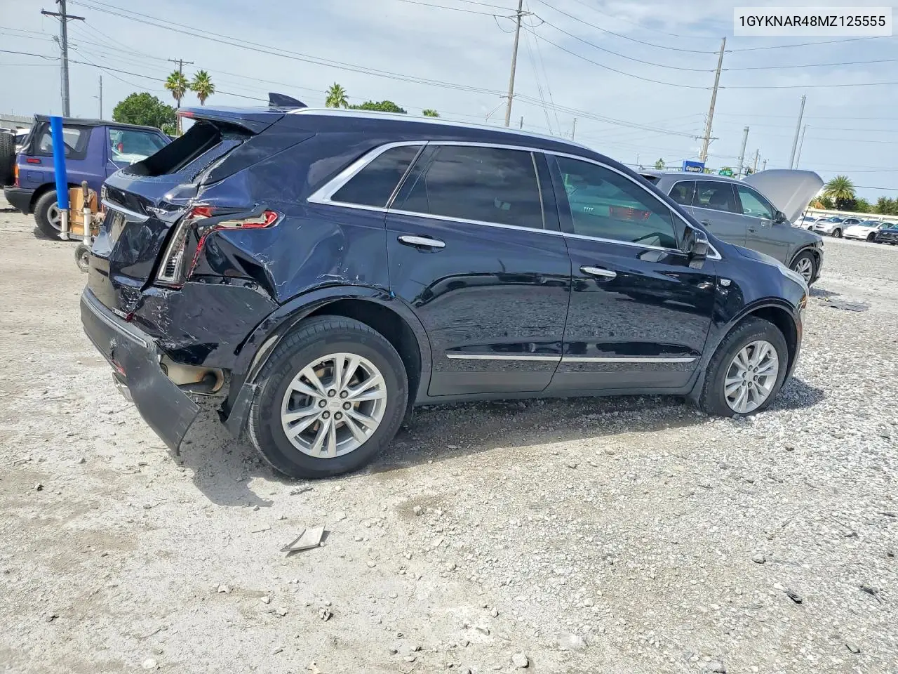 2021 Cadillac Xt5 Luxury VIN: 1GYKNAR48MZ125555 Lot: 60649786