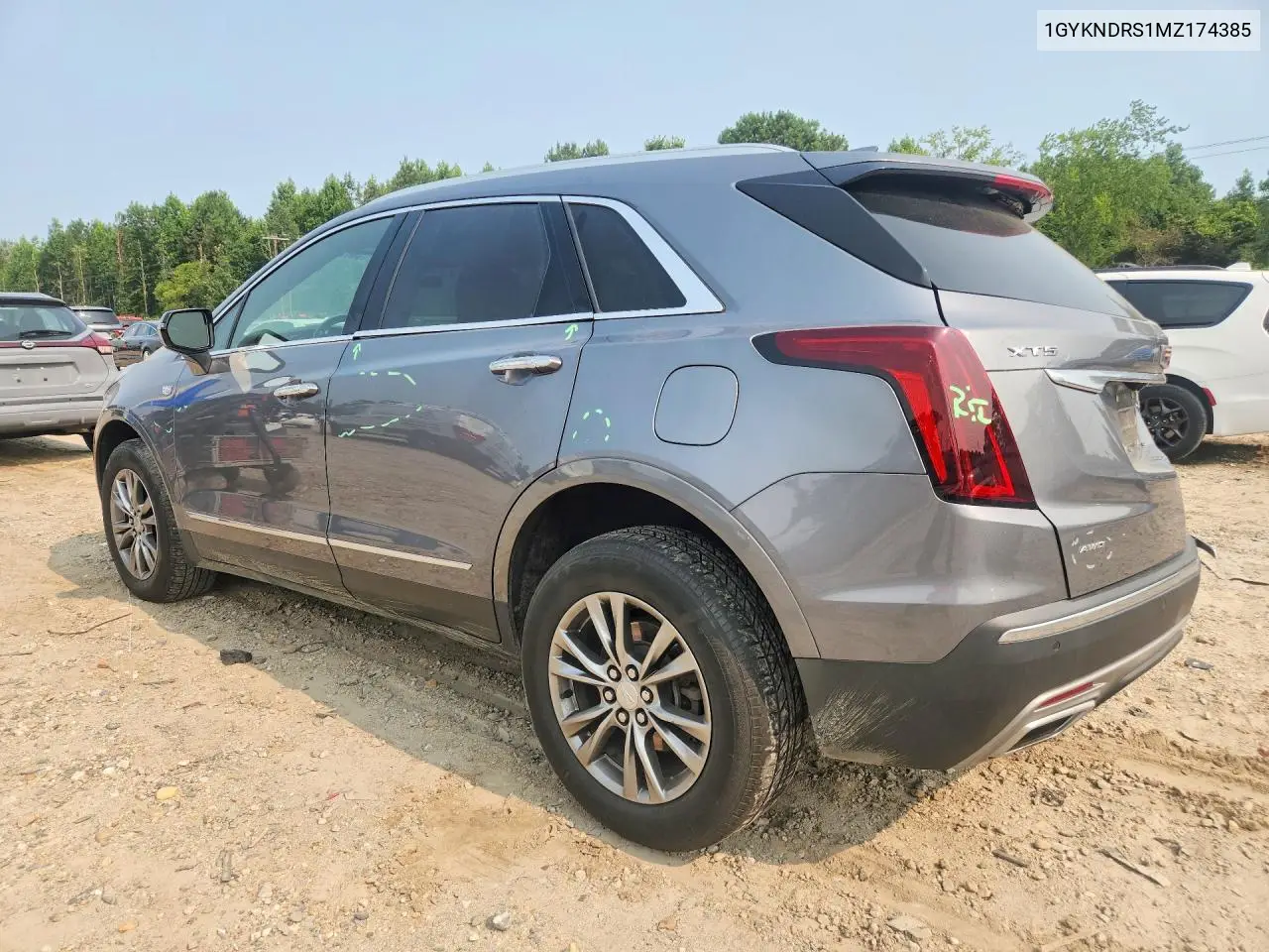 2021 Cadillac Xt5 Premium Luxury VIN: 1GYKNDRS1MZ174385 Lot: 60678026