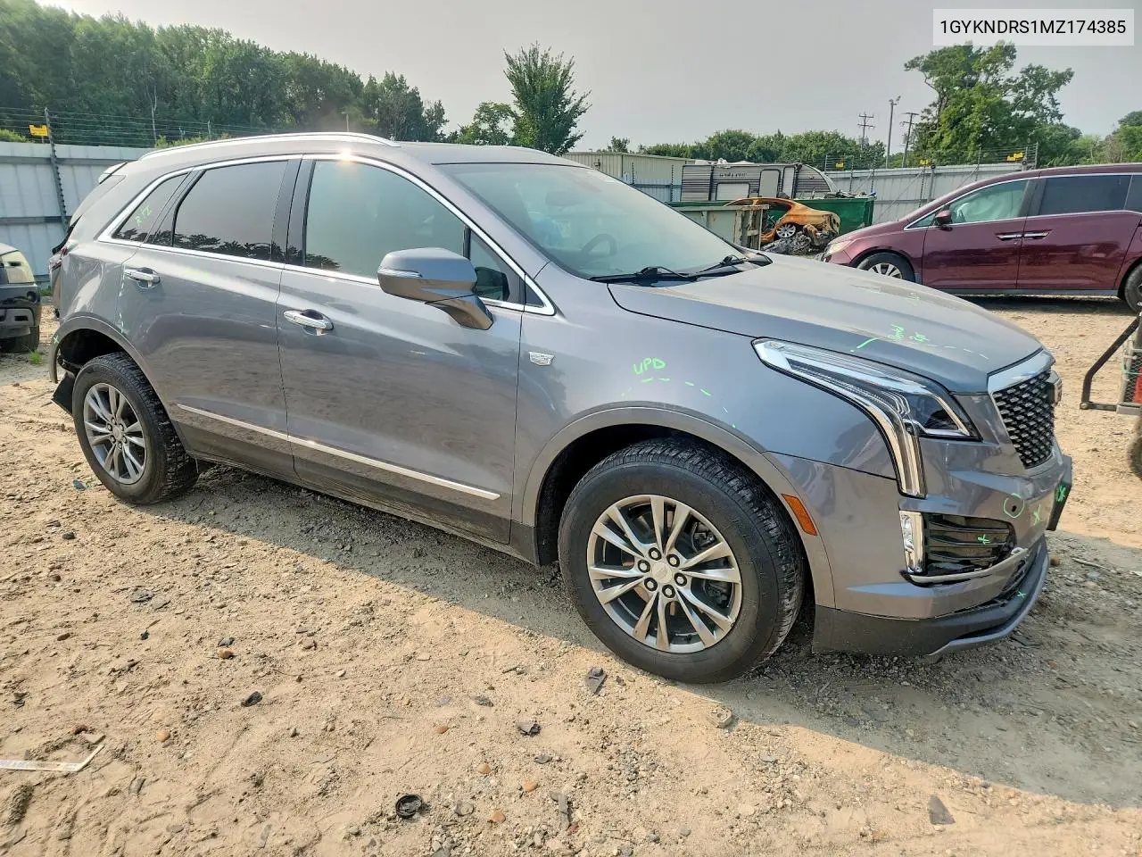 2021 Cadillac Xt5 Premium Luxury VIN: 1GYKNDRS1MZ174385 Lot: 60678026