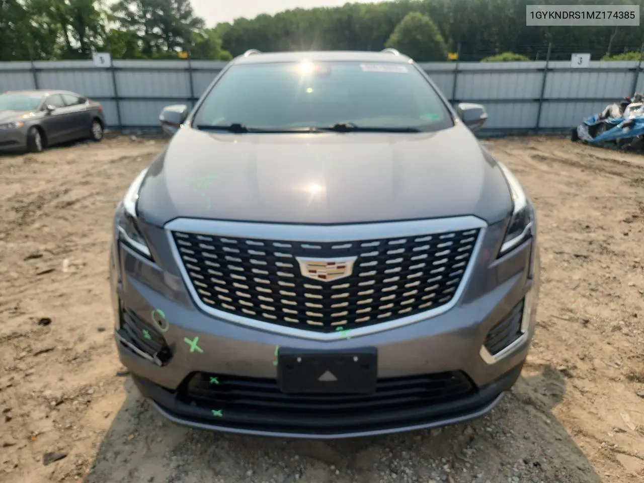 2021 Cadillac Xt5 Premium Luxury VIN: 1GYKNDRS1MZ174385 Lot: 60678026