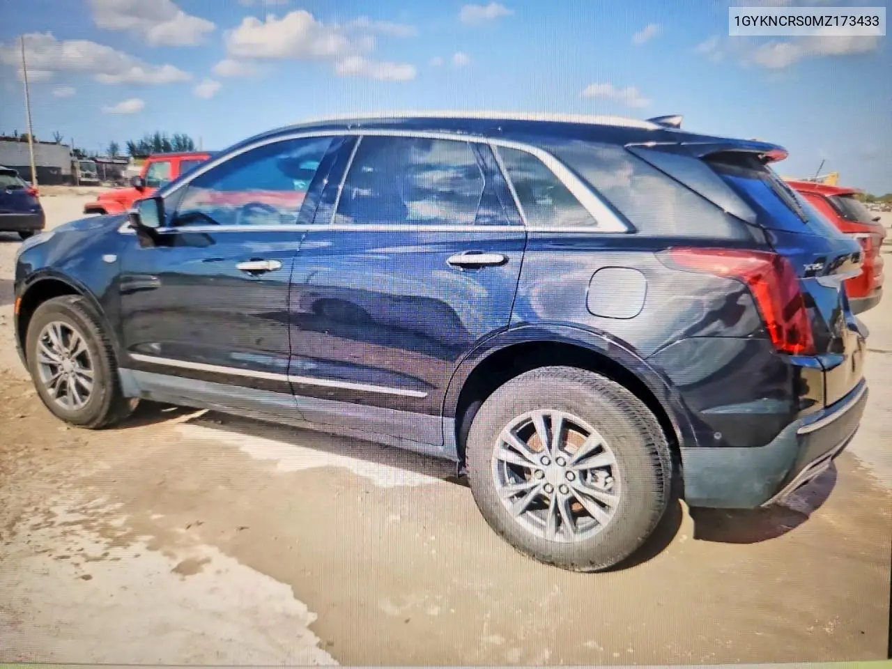 2021 Cadillac Xt5 Premium Luxury VIN: 1GYKNCRS0MZ173433 Lot: 61640236