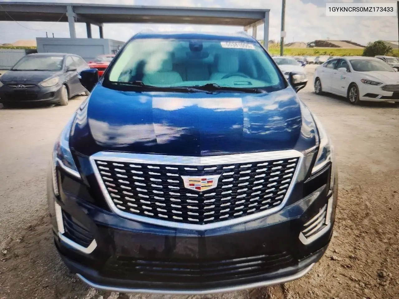 2021 Cadillac Xt5 Premium Luxury VIN: 1GYKNCRS0MZ173433 Lot: 61640236