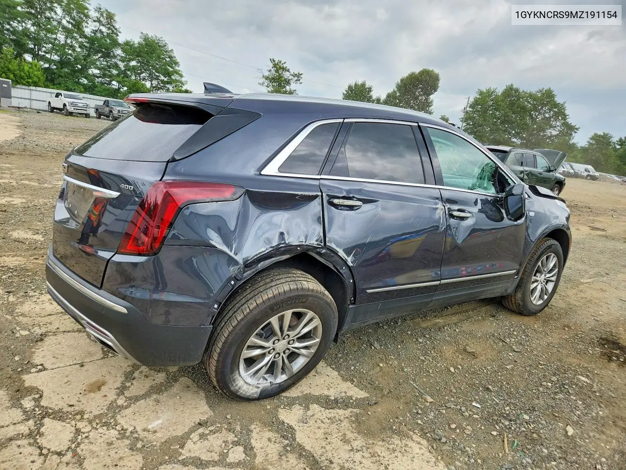 2021 Cadillac Xt5 Premium Luxury VIN: 1GYKNCRS9MZ191154 Lot: 62155536