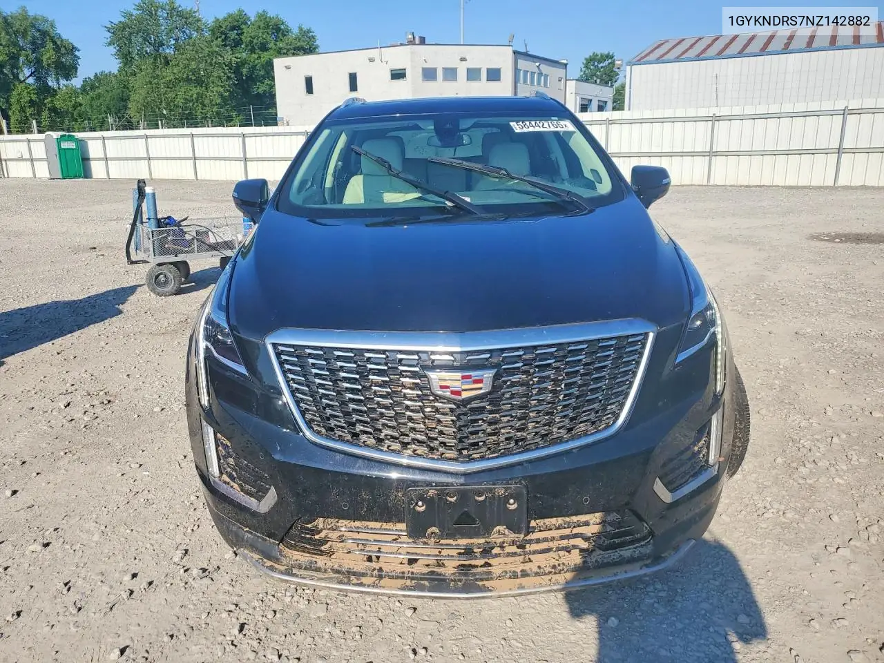 2022 Cadillac Xt5 Premium Luxury VIN: 1GYKNDRS7NZ142882 Lot: 58442766