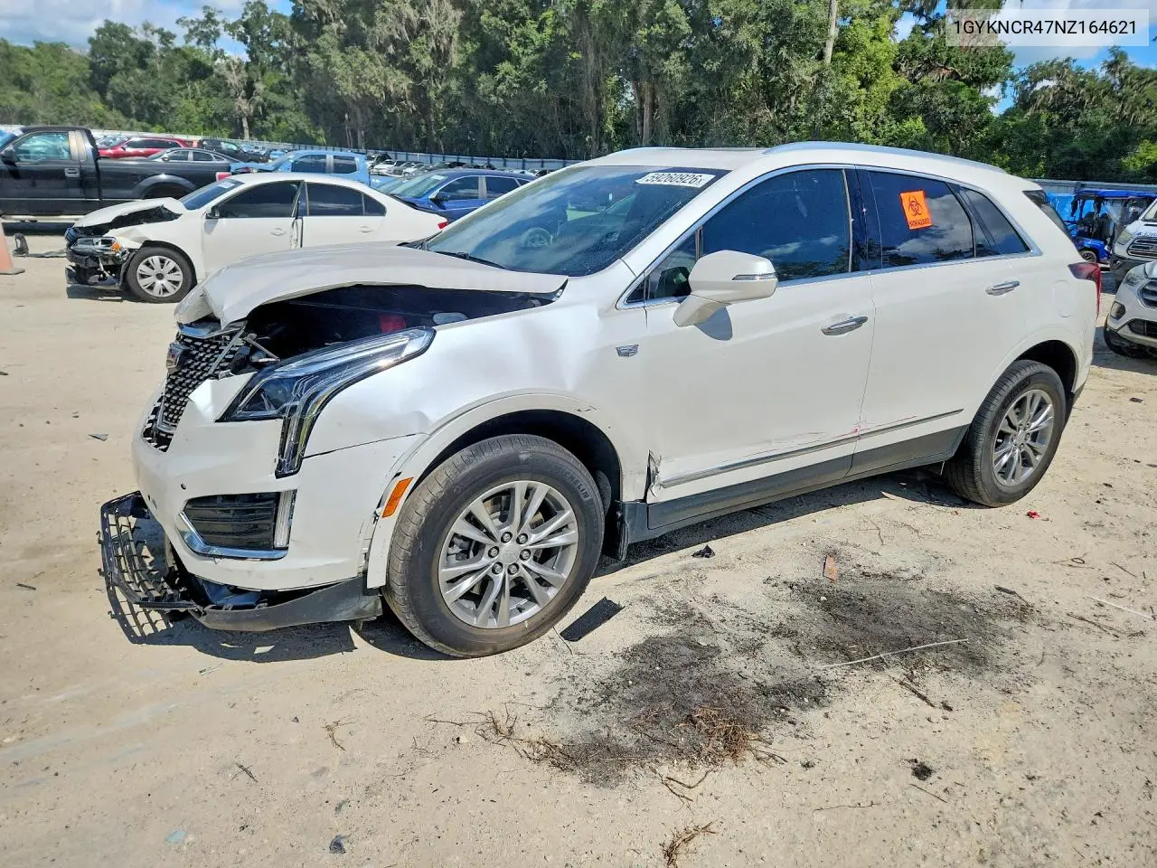 2022 Cadillac Xt5 Premium Luxury VIN: 1GYKNCR47NZ164621 Lot: 59260926