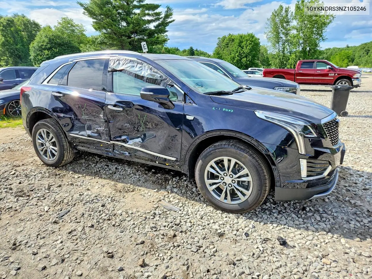 2022 Cadillac Xt5 Premium Luxury VIN: 1GYKNDRS3NZ105246 Lot: 60653466