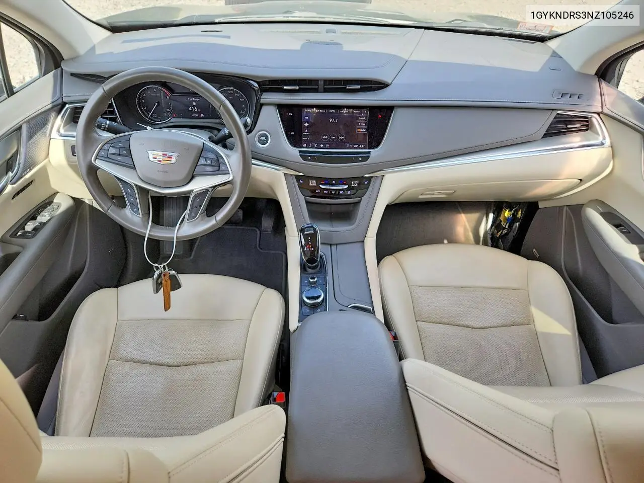 2022 Cadillac Xt5 Premium Luxury VIN: 1GYKNDRS3NZ105246 Lot: 60653466
