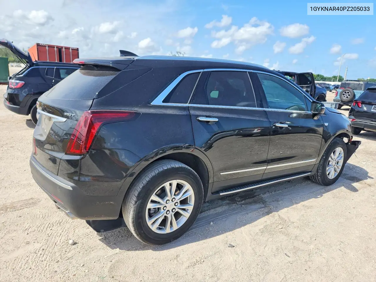 2023 Cadillac Xt5 Luxury VIN: 1GYKNAR40PZ205033 Lot: 58617986