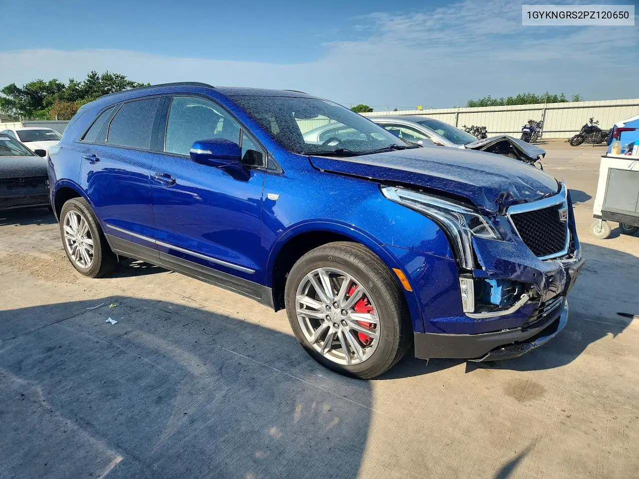 2023 Cadillac Xt5 Sport VIN: 1GYKNGRS2PZ120650 Lot: 59799286
