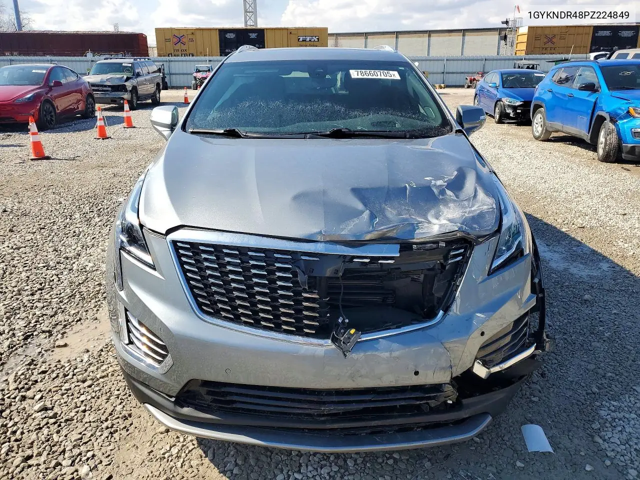 2023 Cadillac Xt5 Premium Luxury VIN: 1GYKNDR48PZ224849 Lot: 78660705