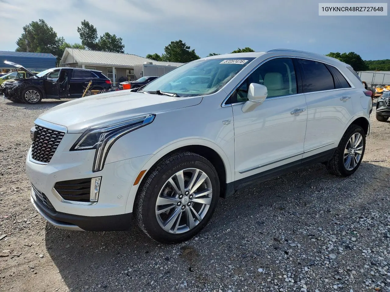 2024 Cadillac Xt5 Premium Luxury VIN: 1GYKNCR48RZ727648 Lot: 57257476