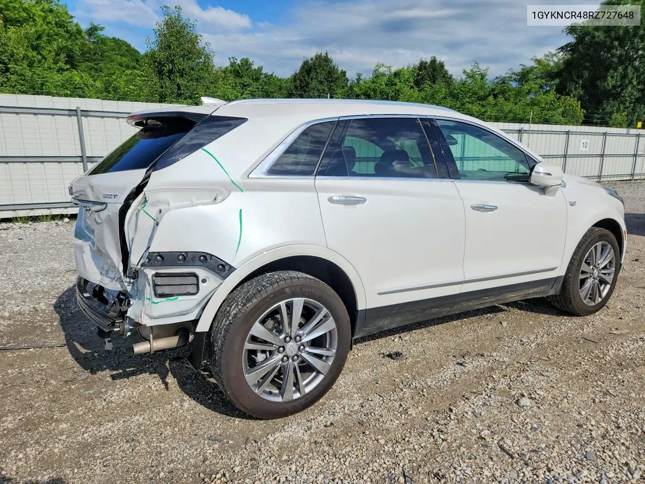 2024 Cadillac Xt5 Premium Luxury VIN: 1GYKNCR48RZ727648 Lot: 57257476